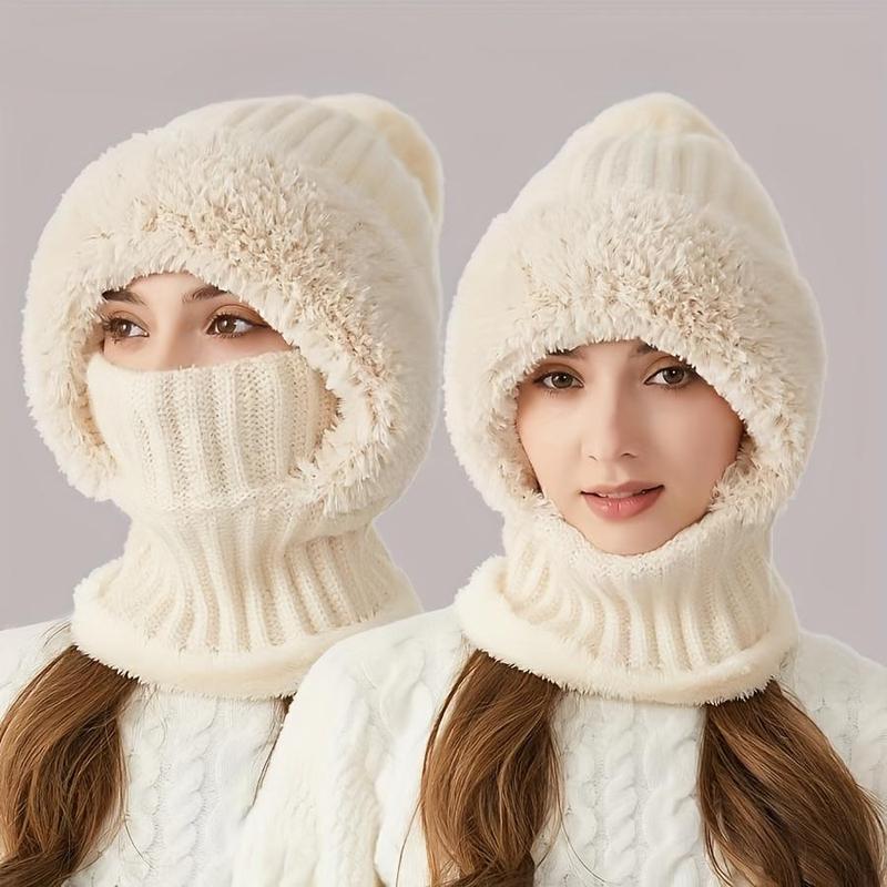 3-in-1 Beanie, Scarf & Mask